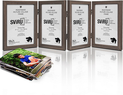 15% OFF on Sviru Glass Photo Frame(Brown, 4 Photos) 15% OFF on Sviru Glass Photo Frame(Brown, 4 Photos)