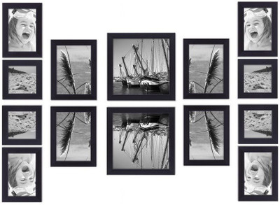 

Desi Frame MDF Photo Frame(Black, 14 Photos)