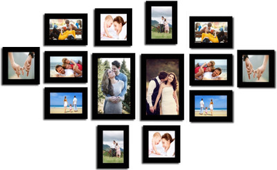 

Desi Frame MDF Photo Frame(Black, 14 Photos)