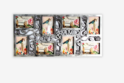 

Empreus MDF Photo Frame(Black, 8 Photos)