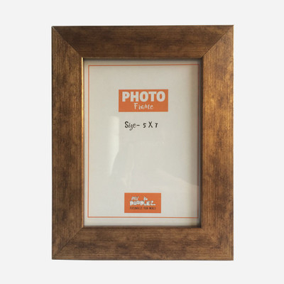 

Mydoodlez Wood Photo Frame(Gold, 1 Photos)