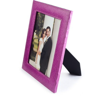 

Eco-Leatherette MDF Photo Frame(Purple, 1 Photos)