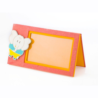 

Haathi Chaap Wood Photo Frame(Orange, 1 Photos)