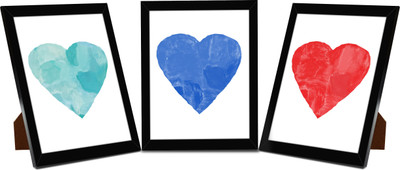 

Tied Ribbons Wood Photo Frame(Multicolor, 3 Photos)