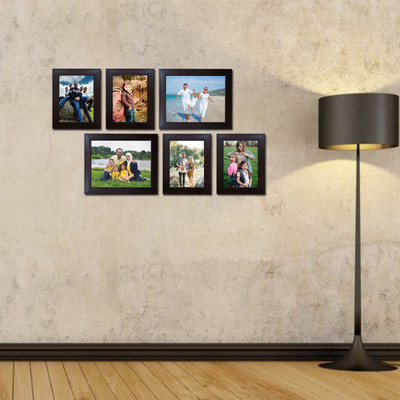 

Trends on Wall Acrylic Photo Frame(Brown, 6 Photos)
