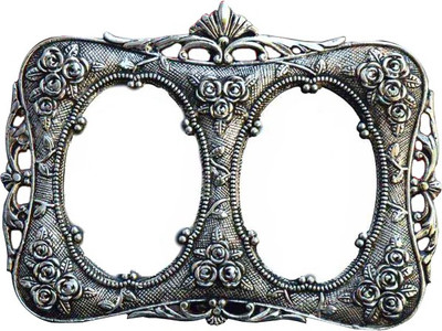 

Jupiter Elite Metal Photo Frame(Silver, 2 Photos)