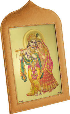 

Eco-Leatherette MDF Photo Frame(Gold, 1 Photos)
