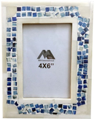 

MH MDF Photo Frame(White, Dark Blue, 1 Photos)