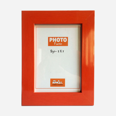 

Mydoodlez Wood Photo Frame(Orange, 1 Photos)