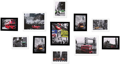 

Swadesi Stuff MDF Photo Frame(White, Black, 11 Photos)