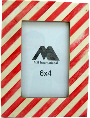 

MH MDF Photo Frame(Red, White, 1 Photos)