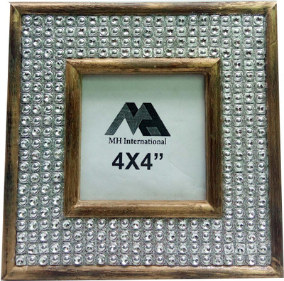 

MH MDF Photo Frame(Silver, 1 Photos)