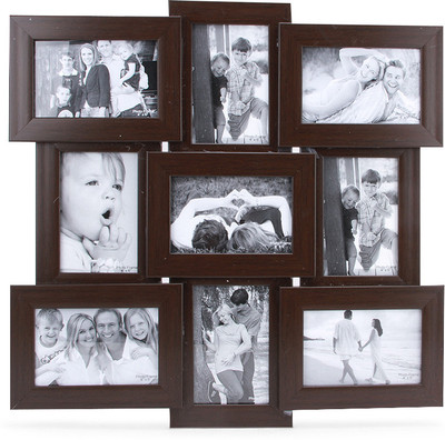 

Encore Generic Photo Frame(Brown, 9 Photos)