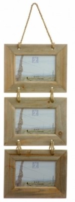 Wood Dekor Photo Frame(Brown, 3 Photos)   Watches  (Wood Dekor)