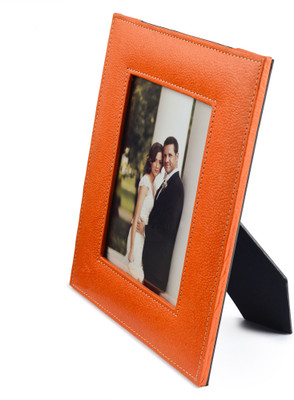 

Eco-Leatherette MDF Photo Frame(Orange, 1 Photos)