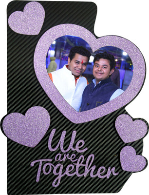 

Paash Wood Photo Frame(Black, Purple, 1 Photos)