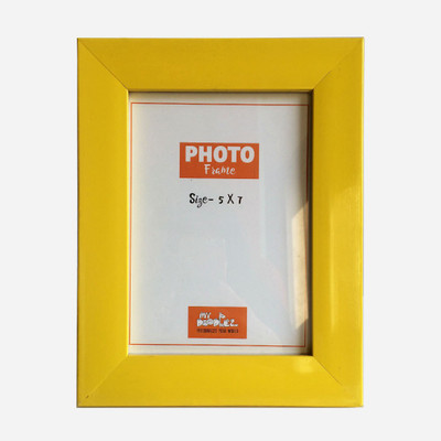 

Mydoodlez Wood Photo Frame(Yellow, 1 Photos)