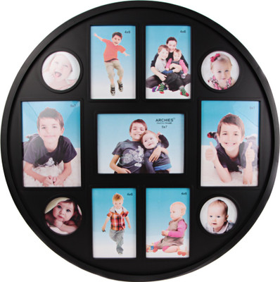 

Shree Shyam Crafts Generic Photo Frame(Black, 11 Photos)