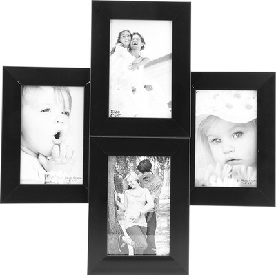 

Encore Generic Photo Frame(Black, 4 Photos)