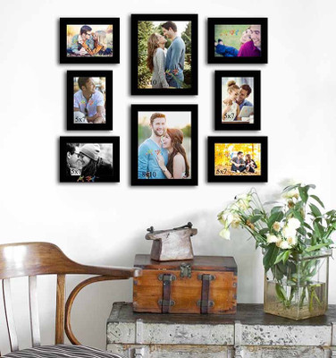 Art Street Generic Photo Frame(Black, 8 Photos) at flipkart