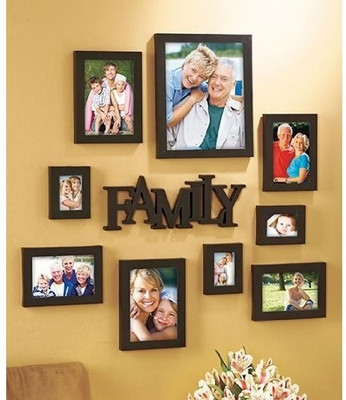 

Encore Generic Photo Frame(Black, 9 Photos)