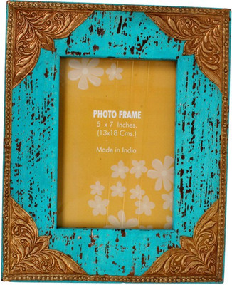 

Purpledip Wood Photo Frame(Dark Blue, 1 Photos)