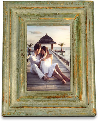 Sterling Comercio Wood Photo Frame(Blue, 1 Photos)