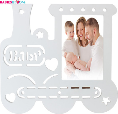 

Babies Bloom Wood Photo Frame(White, 1 Photos)