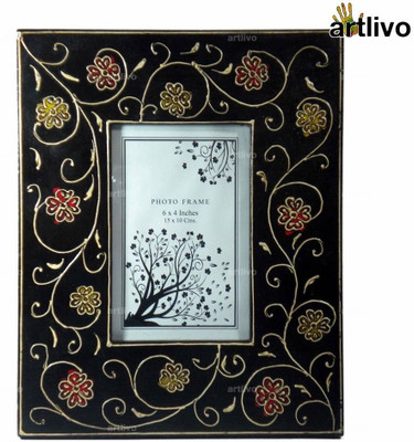 

Artlivo Wood Photo Frame(Black, 1 Photos)