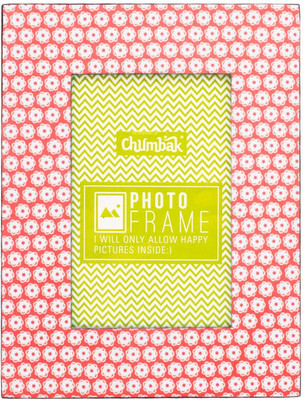

Chumbak MDF Photo Frame(Pink, 1 Photos)