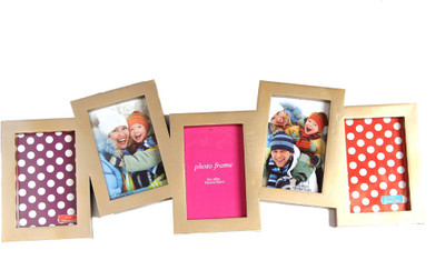 

Empreus MDF Photo Frame(Brown, 5 Photos)