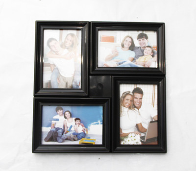 

Empreus MDF Photo Frame(Black, 4 Photos)