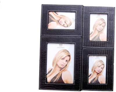 45% OFF on Cosmosgalaxy Leatherette Photo Frame(Black, 4 Photos) 45% OFF on Cosmosgalaxy Leatherette Photo Frame(Black, 4 Photos)
