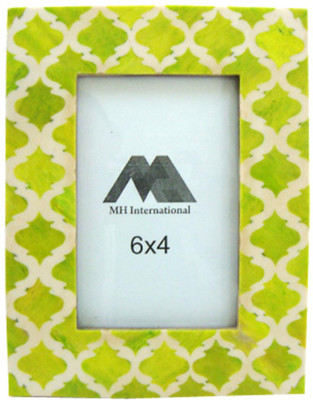

MH MDF Photo Frame(Light Green, White, 1 Photos)
