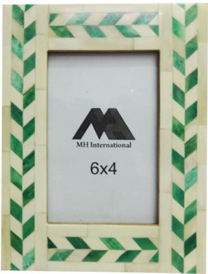 

MH MDF Photo Frame(White, Light Green, 1 Photos)