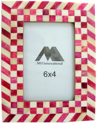 

MH MDF Photo Frame(Pink, White, 1 Photos)
