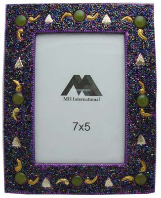 

MH MDF Photo Frame(Purple, 1 Photos)
