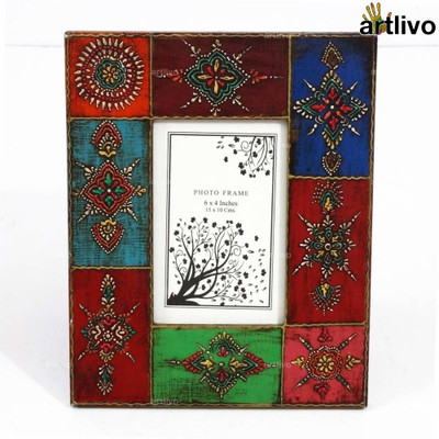 

Artlivo Wood Photo Frame(Multicolor, 1 Photos)