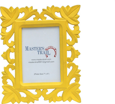

Master's Trail Wood Photo Frame(Yellow, 1 Photos)
