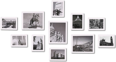 

Swadesi Stuff MDF Photo Frame(White, 11 Photos)