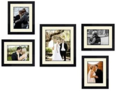 

Desi Frame MDF Photo Frame(Black, 5 Photos)