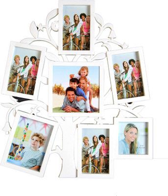

Empreus MDF Photo Frame(White, 7 Photos)