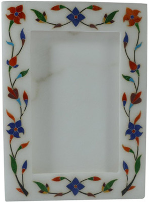 

Pooja Creation Stoneware Photo Frame(White, 1 Photos)