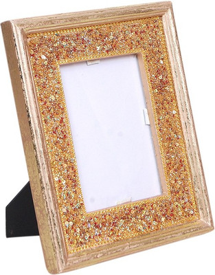 

Wood Beauty Wood Photo Frame(Gold, 1 Photos)
