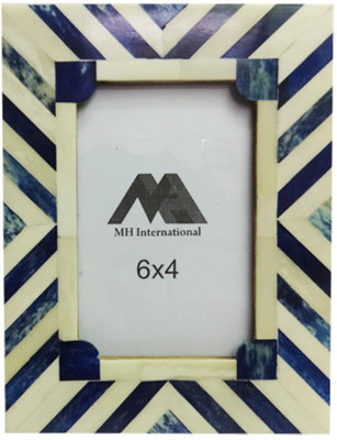 

MH MDF Photo Frame(White, Dark Blue, 1 Photos)