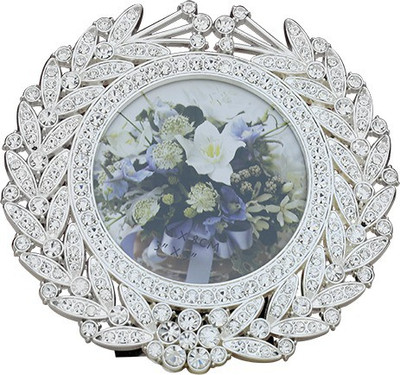

The Divine Luxury Silver-plated Photo Frame(Silver, 1 Photos)
