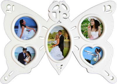 

Empreus MDF Photo Frame(White, 5 Photos)