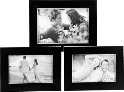 

Encore Generic Photo Frame(Silver, Black, 3 Photos)