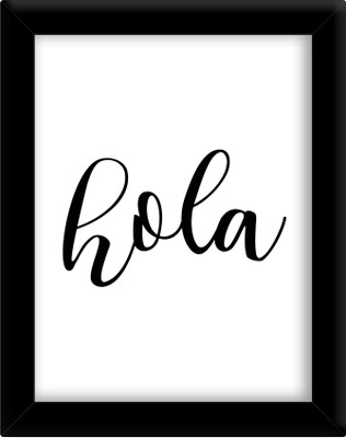 

Tied Ribbons Wood Photo Frame(Black, 1 Photos)
