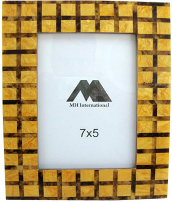 

MH MDF Photo Frame(Yellow, 1 Photos)